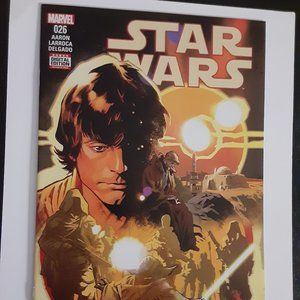 STAR WARS #26 (2017 MARVEL COMICS)WRITTEN BY JASON AARON, ART BY SALAVOD LARROCA